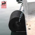 Customized size marine cylindrical rubber fender for boat and quay